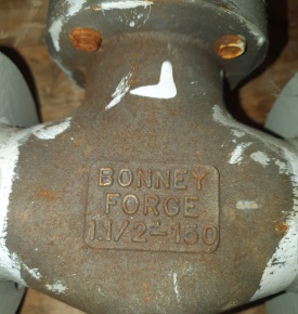 Klepafsluiter Bonney Forge 1.½"-150