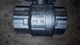 Kogelafsluiter met actuator PN16 DN80 3" 