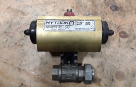 Kogelafsluiter met actuator Hystork PN50 DN25