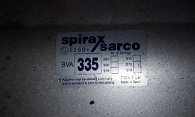 Kogelafsluiter met actuator Spirax sarco BVA335