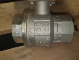 Kogelafsluiter met actuator PN64 DN40 1" 1/2 