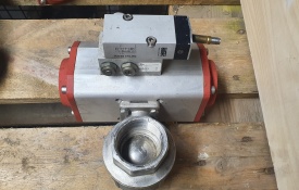 Kogelafsluiter met actuator PN64 DN40 1" 1/2 