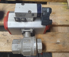 Kogelafsluiter met actuator PN64 DN40 1" 1/2 