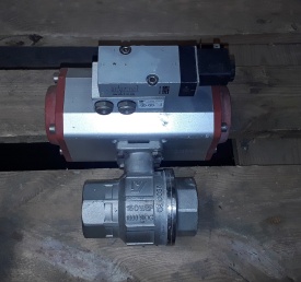 Kogelafsluiter met actuator PN64 DN40 1" 1/2