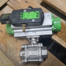 17 x Kogelafsluiter met actuator RX PN63 DN25 